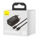 5. Baseus Super Si 1C szybka ładowarka USB Typ C 20W Power Delivery + kabel USB Typ C - Lightning 1m czarny (TZCCSUP-B01)
