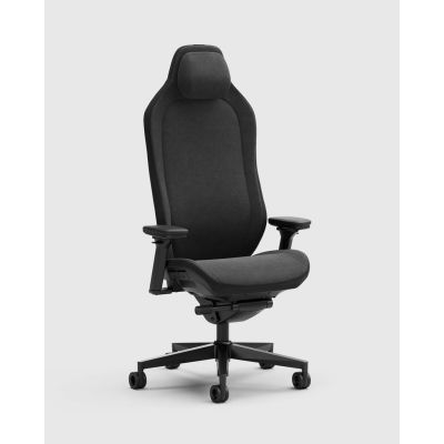 6. Fractal Design Refine 2 Fabric Dark Fotel dla gracza Wyściełane siedzisko tapicerowane Czarny