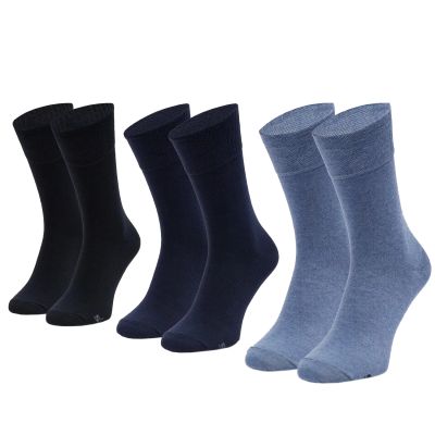 Skechers 3pk Men's Basic Socks SK41007-5801 Granatowe 39-42