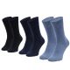 Skechers 3pk Men's Basic Socks SK41007-5801 Granatowe 39-42