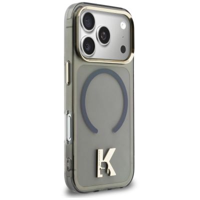 4. Etui Karl Lagerfeld IML K Head na iPhone 18 Pro / 17 Pro - czarne