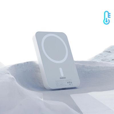 9. Powerbank Dudao K26 10000mAh 20W USB-A / USB-C / MagSafe - biały