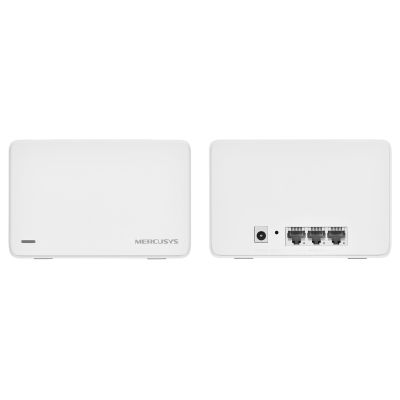 7. System Mercusys Halo H80X (2-pack) Dual-band (2.4 GHz/5 GHz) Wi-Fi 6 (802.11ax) Biały 3 Wewnętrzny