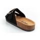 5. Lee Cooper buty laczki damskie klapki wsuwane czarne zamsz wygodne lekkie