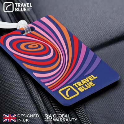 6. TRAVEL BLUE IDENTYFIKATOR BAGAŻOWY FALE