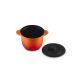 6. Garnek Le Creuset 41110180900460 COCOTTE 18 CM czerwony