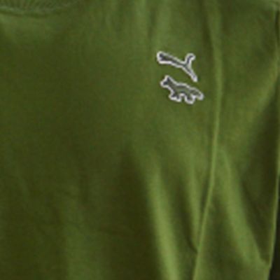 3. Koszulka MAISON KITSUNE X PUMA T-shirt Rifle Green - 532327-94