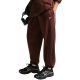 Spodnie dla dzieci Nike Sportswear Studio Fleece brązowe IM4905 658