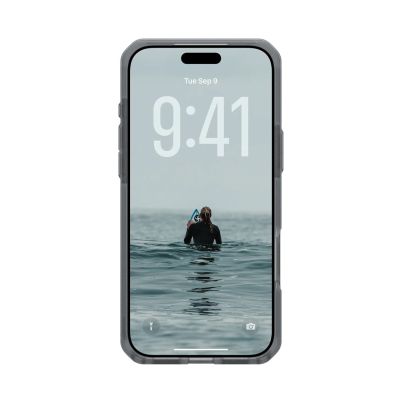 2. Urban Armor Gear 114537113131 pokrowiec na telefon komórkowy 17,5 cm (6.9") Szary, Półprzezroczysty