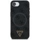3. Etui Guess 4G Ring Triangle Logo MagSafe na iPhone 16e - czarne