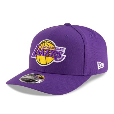 Czapka z daszkiem New Era 9SEVENTY Los Angeles Lakers NBA Team Purple Stretch Snapback - 60755432