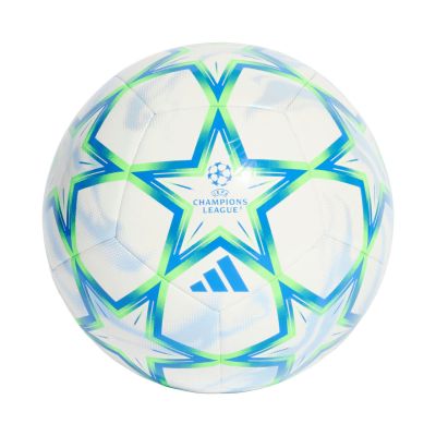 Piłka nożna adidas UCL Club 26/27 League Stage biało-niebiesko-zielona KX5863