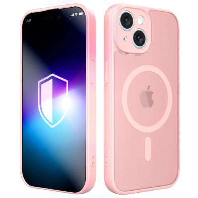 Etui 3mk Misty MagCase na iPhone 14 - różowe