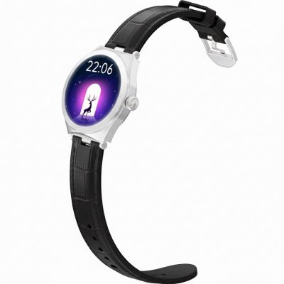 3. Smartwatch Gravity Srebrno Czarny GT25-8