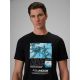 3. T-shirt regular z nadrukiem męski 4F 4FRSS26TTSHM4321-20S