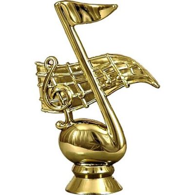 3. Figurka plastikowa muzyka - nutka  F62/G