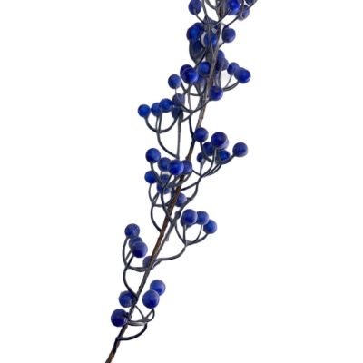 2. GIRLANDA Z OWOCÓW JARZĘBINY GRANATOWEJ 160CM