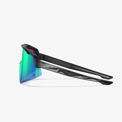 3. SUPACAZ Okulary ORBITRON Czarny mat, Aurora Lazer