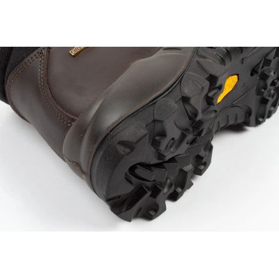 6. Grisport buty męskie trekkingowe Marrone skóra wodoodporne za kostkę