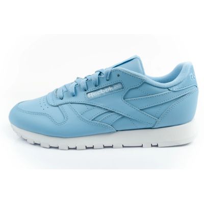 2. Reebok buty damskie sportowe Classic sneakersy błękitne modne skóra