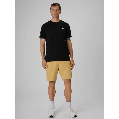 4. T-shirt regular gładki męski 4F 4FRSS26TTSHM3994-20S