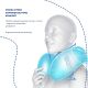 2. TRAVEL BLUE PODUSZKA Z PIANKI MEMORY TRANQUILITY CZARNA