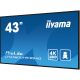 11. Monitor Iiyama 43 LH4360UHS-B2AG HDMI USB - 107.9 cm - 42.5"