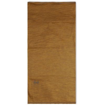 3. Bandana BUFF MERINO LIGHTWEIGHT SOLID MUSTARD-MUSTARD -ONESIZ-Standard