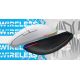 7. HATOR Pulsar 3 Wireless myszka Gaming Oburęczny RF Wireless + Bluetooth + USB Type-C Optyczny 12000 DPI