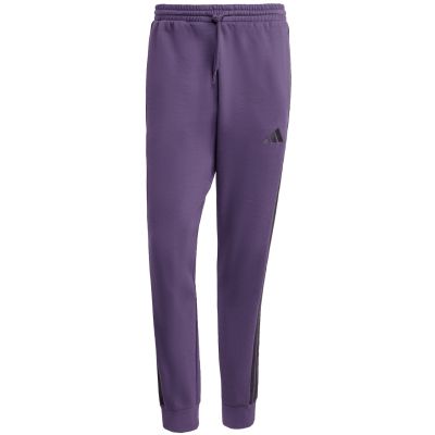 8. Spodnie męskie adidas Essentials 3-Stripes Fleece fioletowe JX0750