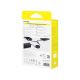 6. Kabel zwijany Baseus Bright Mirror Series USB-C - 2 x USB-C 100W 1m - czarny