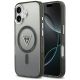 Etui Guess IML Gradient Triangle Logo MagSafe na iPhone 17 - czarne