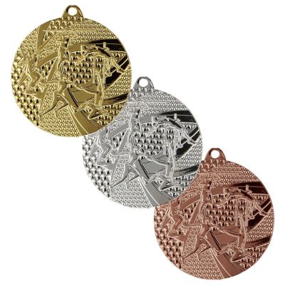 5. Medal srebrny Lekkaatletyka- - medal stalowy