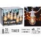 27. GIRLANDA OGRODOWA PARTY LIGHT 20LED A60 BIAŁY KABEL