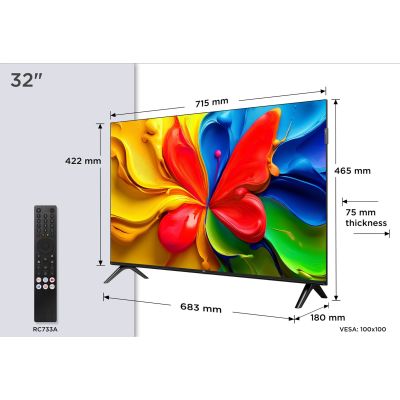 3. Telewizor 32" TCL 32V4C