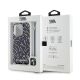 7. Etui Karl Lagerfeld Zebra With Cord na iPhone 15 Pro Max - fioletowe