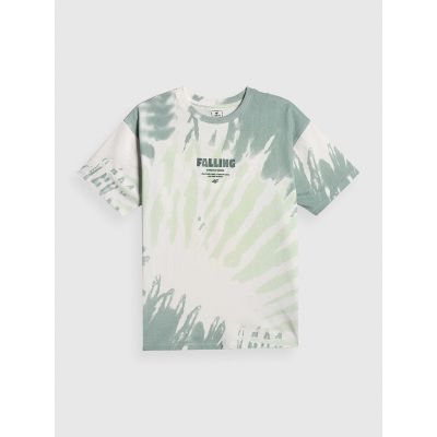 5. T-shirt bawełniany chłopięcy 4F 4FJRSS26TTSHM4173-91A