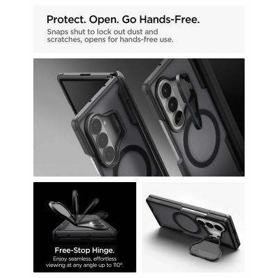 12. Etui Spigen Optik Armor Pro MagSafe na Samsung Galaxy Z Fold 8 Ultra - czarne