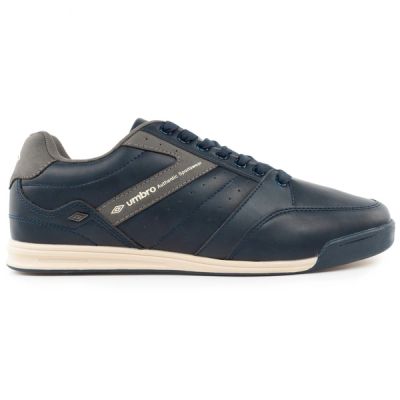 Umbro buty męskie sportowe Uriel sneakersy granatowe wygodne z szarymi detalami