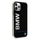 4. Etui BMW Hardcase Signature Printed Logo na iPhone 12 / 12 Pro - czarne
