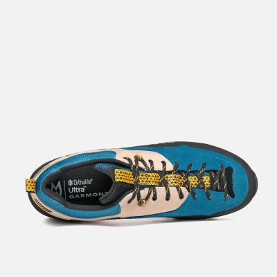 4. Buty podejściowe Garmont Dragontail LT Evo - corsair blue/garmont orange