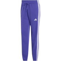Spodnie damskie adidas Essentials 3-Stripes French Terry Cuffed fioletowe KF8340