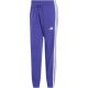 Spodnie damskie adidas Essentials 3-Stripes French Terry Cuffed fioletowe KF8340