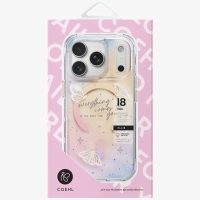 5. Etui UNIQ Coehl Ellie Magnetic Charging na iPhone 18 Pro / 17 Pro - wielokolorowe