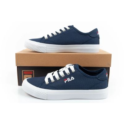 10. Fila buty sportowe damskie trampki Pointer Classic granatowe modne