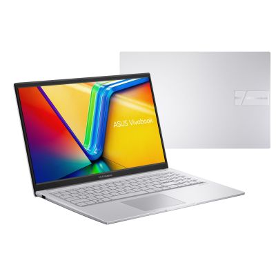 6. ASUS Vivobook 15 X1504VA-BQ4284W Core 5 120U 15.6"FHD IPS-level Panel 60Hz 250nits AG 16GB DDR5 SSD512 Intel Graphics Cam720p 42WHrs Win11 Cool Silver