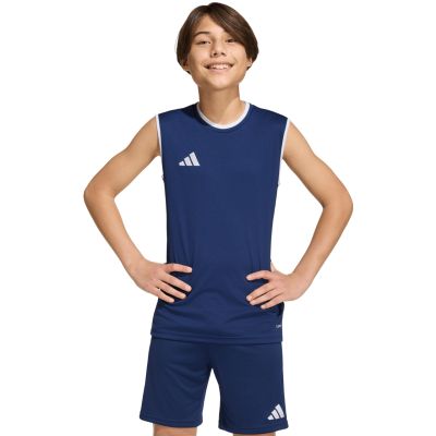5. Koszulka dla dzieci adidas Entrada 26 Sleeveless Jersey granatowa KB3936