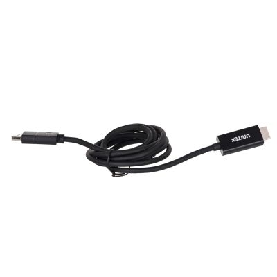 6. UNITEK ADAPTER KABEL DP 1.2 - HDMI, 4K 60HZ, 1,9M