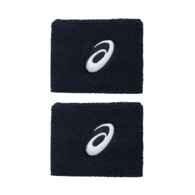 Frotka na rękę Asics Wrist Band 2 szt. granatowe 3043A143 400