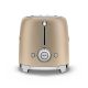 15. Smeg TSF01CHMEU toster 6 2 kaw. 950 W Szampański